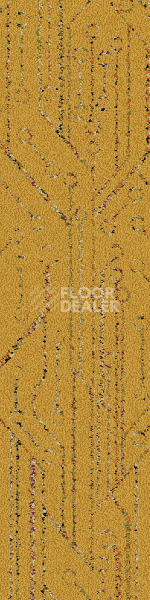 Ковровая плитка Interface Visual Code Circuit Board 9280002 Yellow Circuit фото 1 | FLOORDEALER